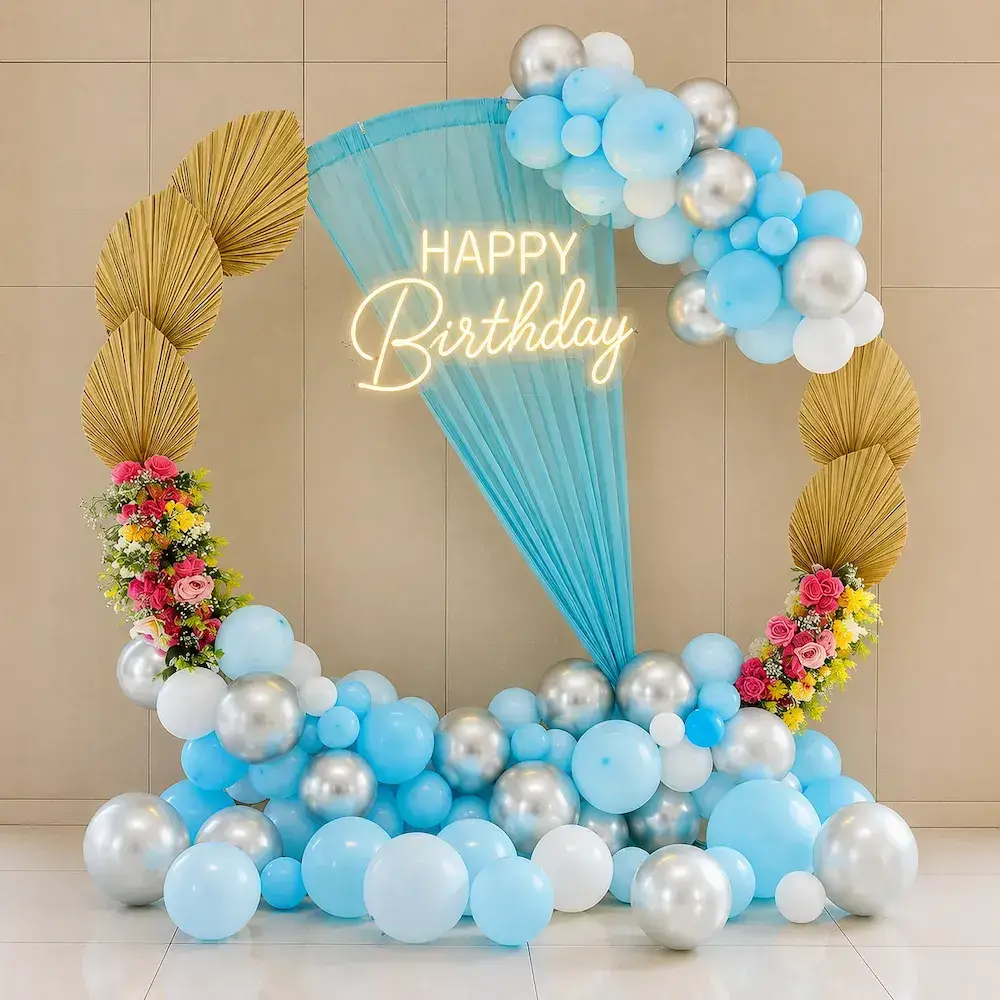 Balloon Ring Birthday Decoration