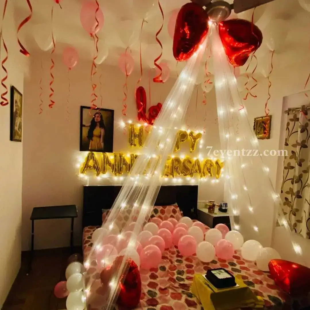 Anniversary Cabana Decor