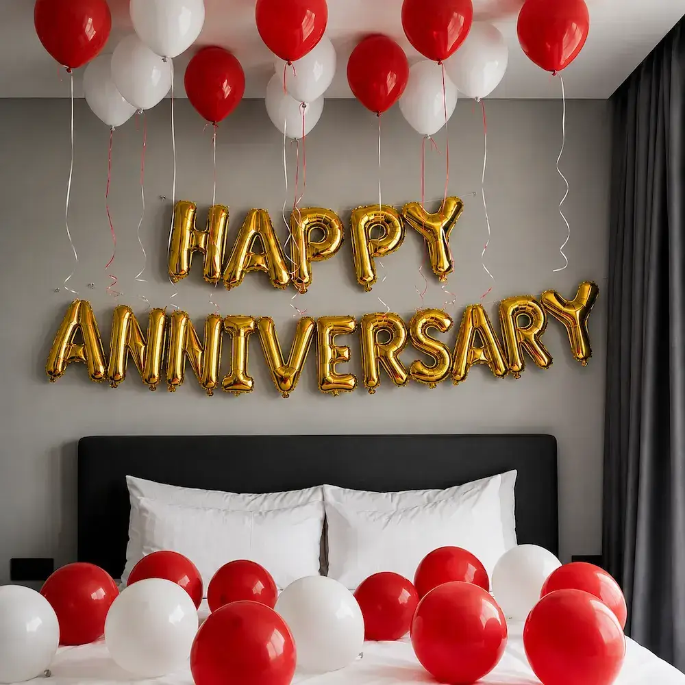 Simple Anniversary Decoration