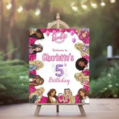 Barbie Theme Decoration