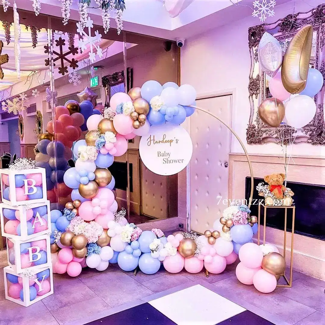 Baby Shower Blue Pink Theme