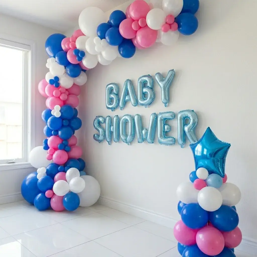 Baby Shower Theme with baby shower foil — photo 3