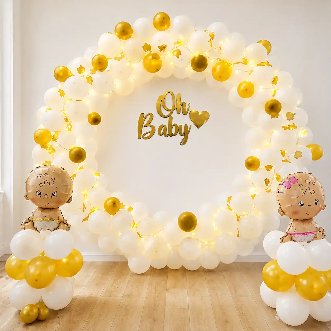 Ring Baby Shower Decor