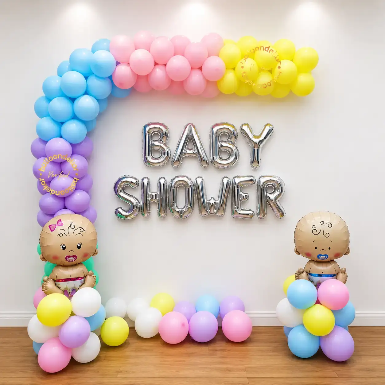 Simple Baby Shower Decoration at Home