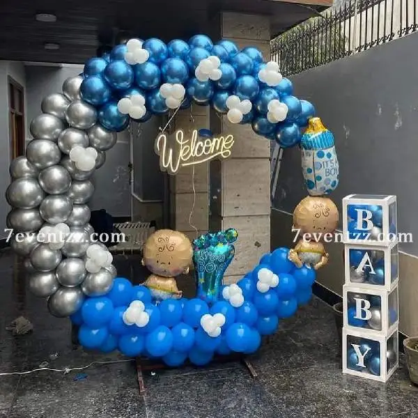 Welcome Baby Boy Decoration