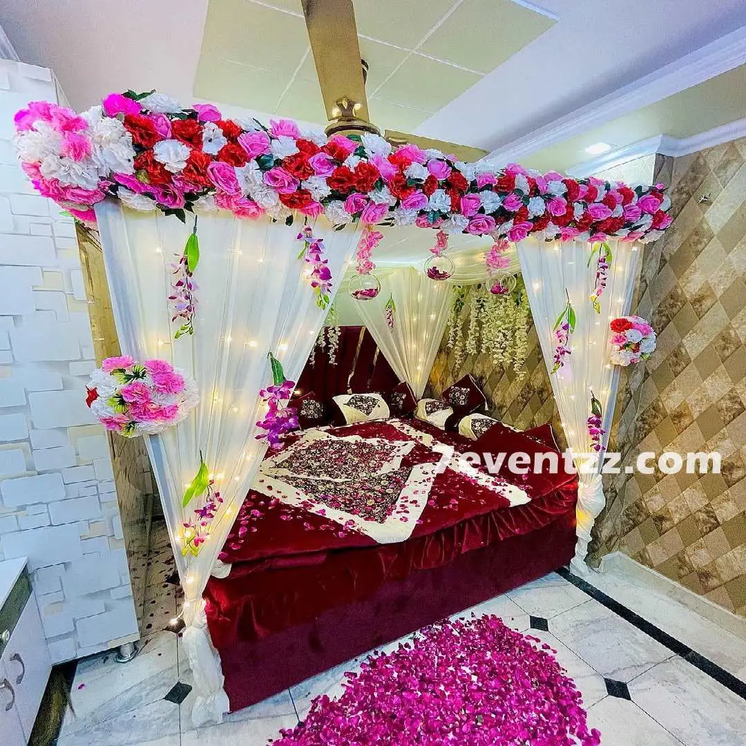 Wedding Bed Room decoration