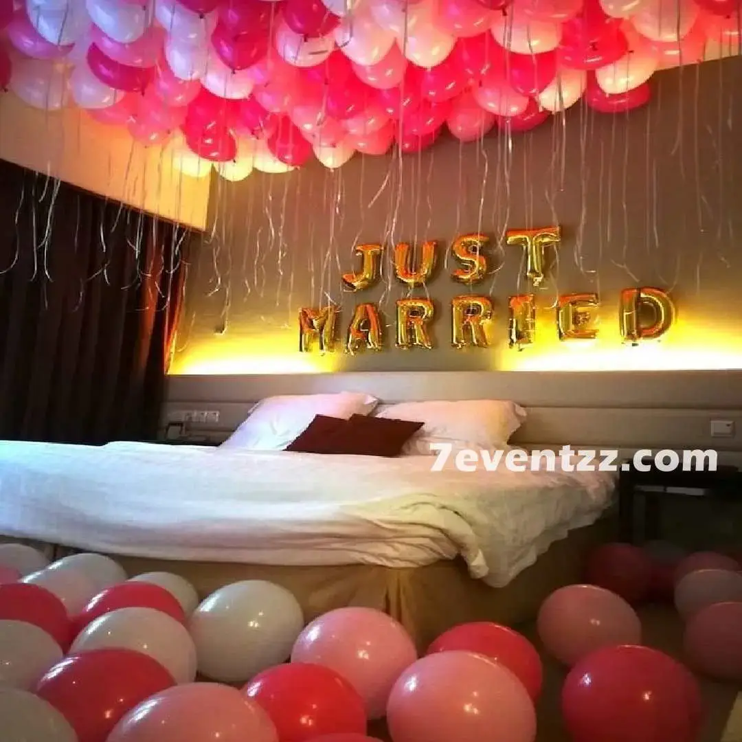 Simple Wedding Room Decoration