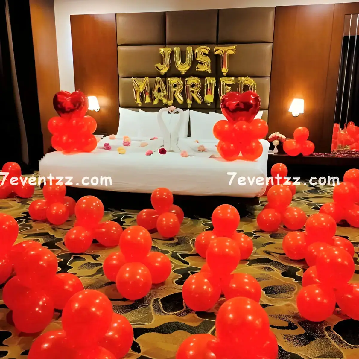Wedding Bed Decoration
