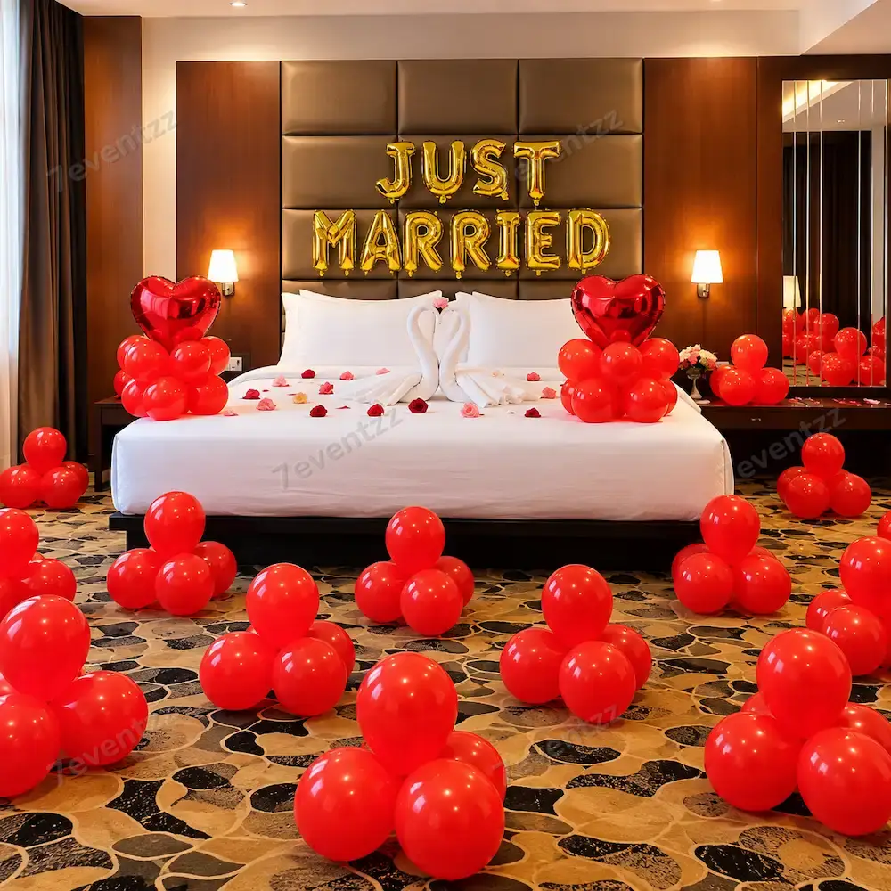 Wedding Bed Decoration