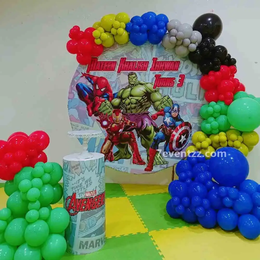 Avenger Theme Stage Decor