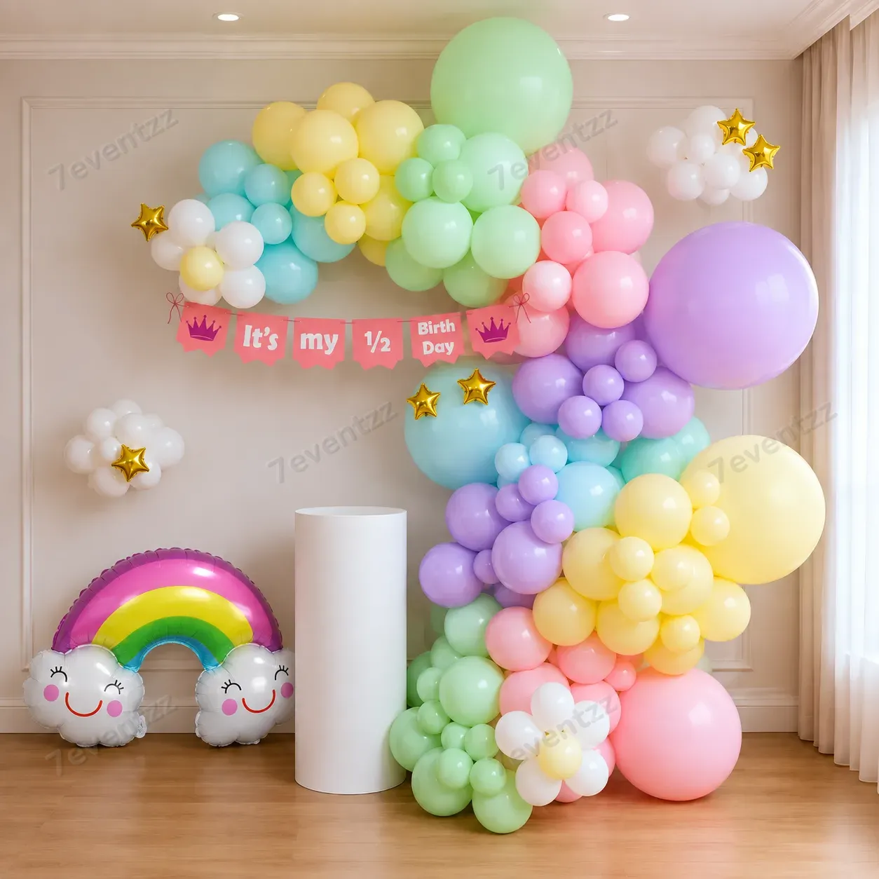 Baby Girl Half Birthday