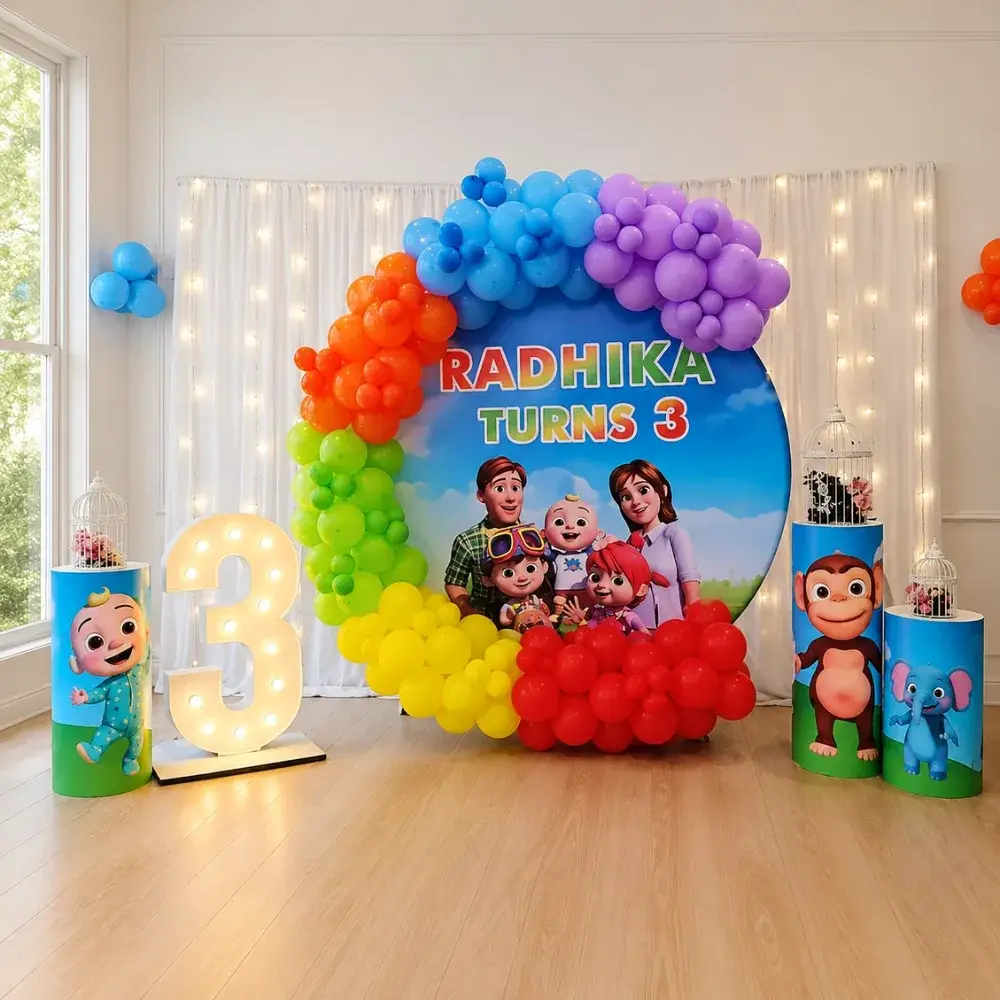 Cocomelon Theme Home Decoration