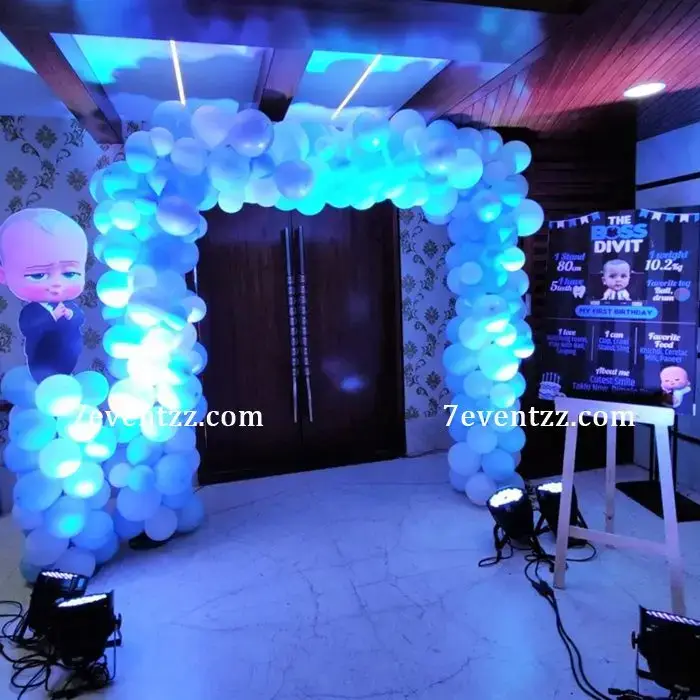 Customized Boss Baby Decoration for Stage with customized backdrop (8*8 feet) — photo 3