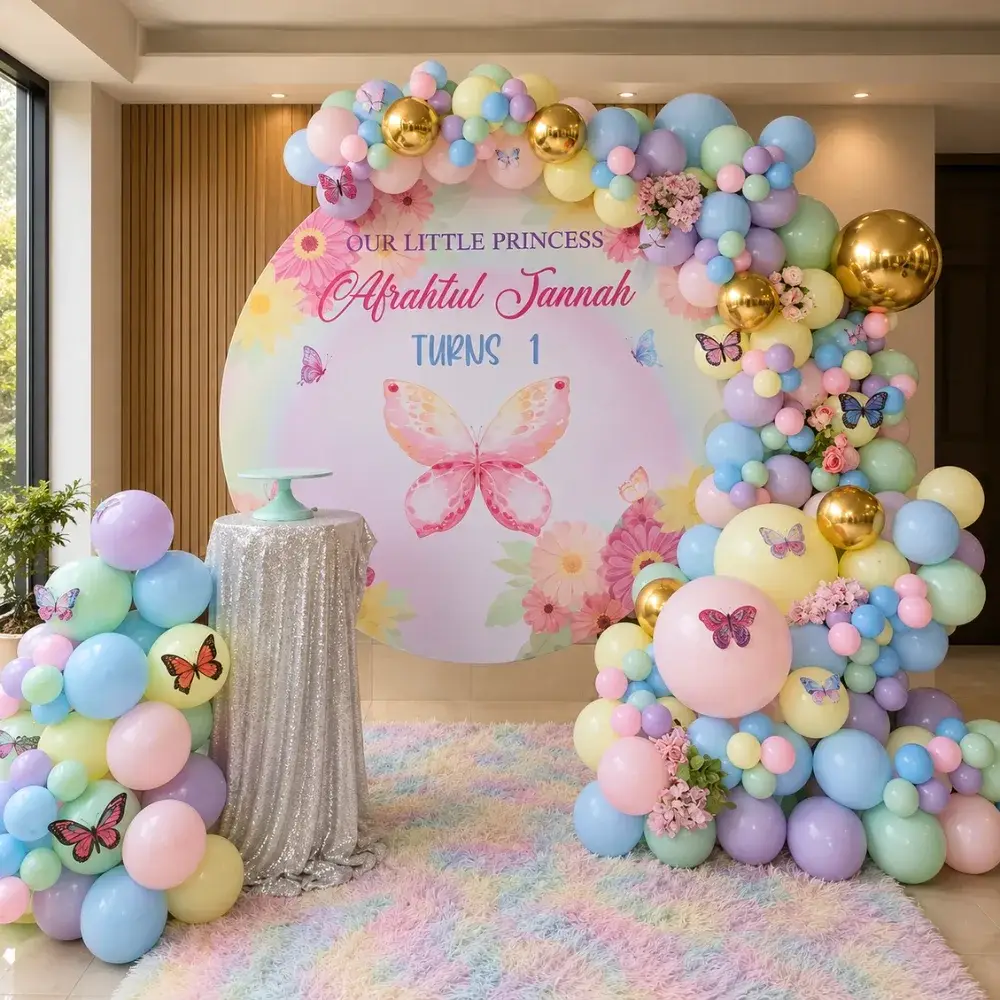 Cute Butterfly Theme Decoration