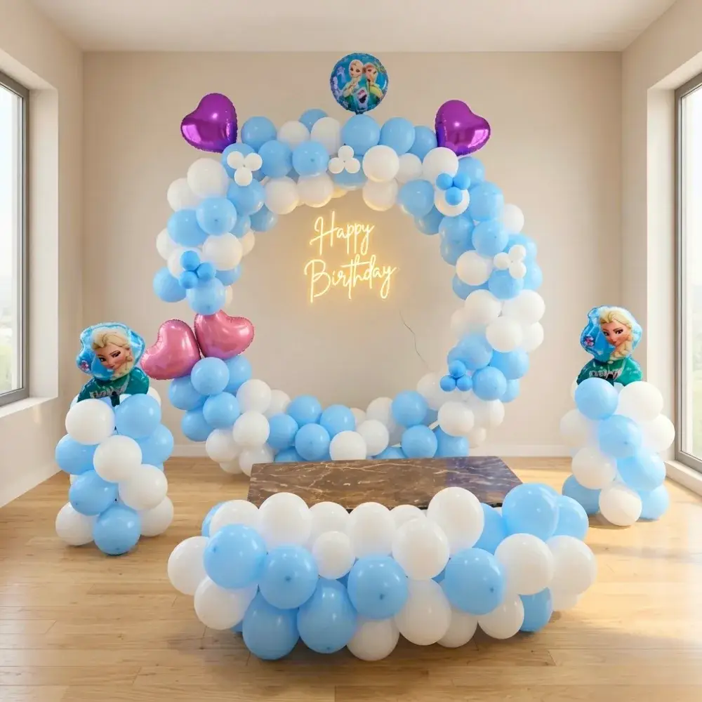 Frozen Theme Backdrop