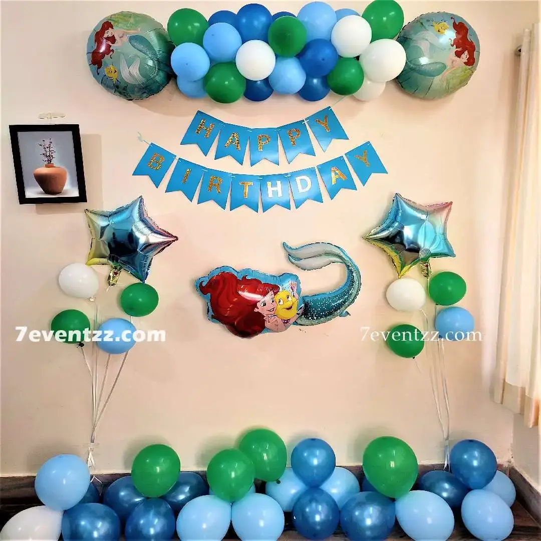 Mermaid Birthday Decoration