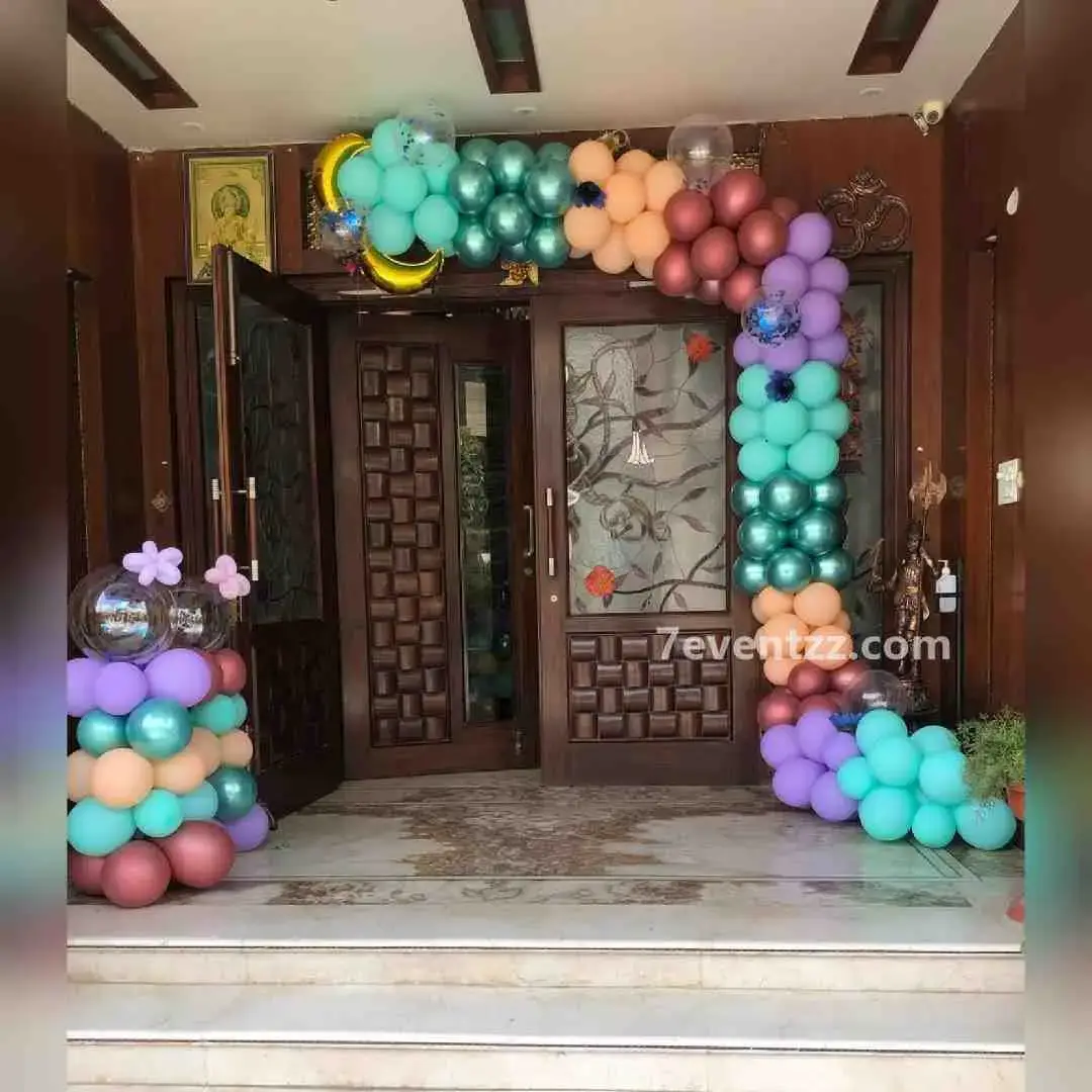 Mermaid Theme Stage Decoration with sequence backdrop with stand (4*8 feet) — photo 2