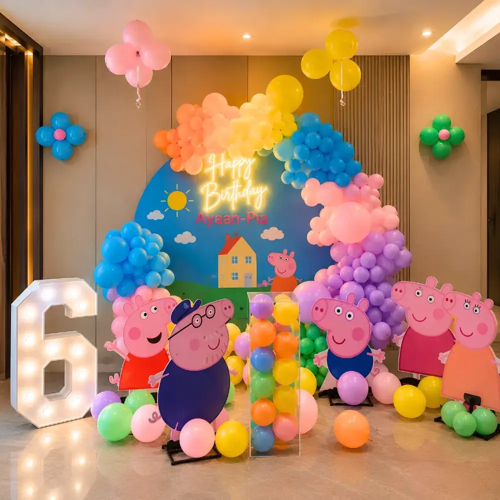 Peppa Pig Stage Decoration