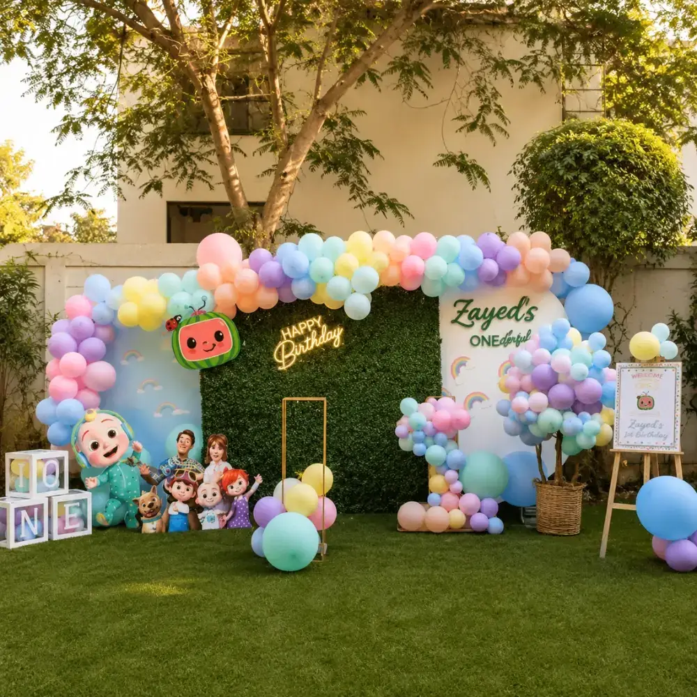 Premium Cocomelon Stage Decoration