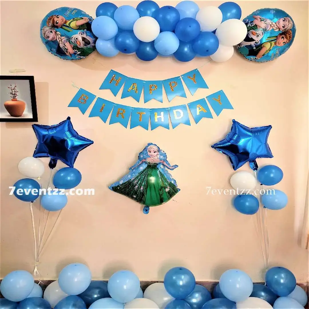 Simple Frozen Theme Decor