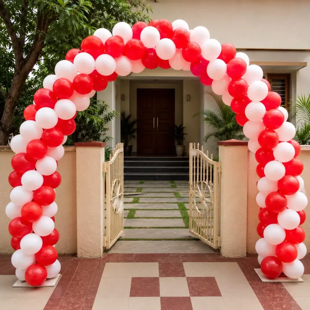 Simple Spiderman Stage Decoration with happy birthday letter foil — photo 2