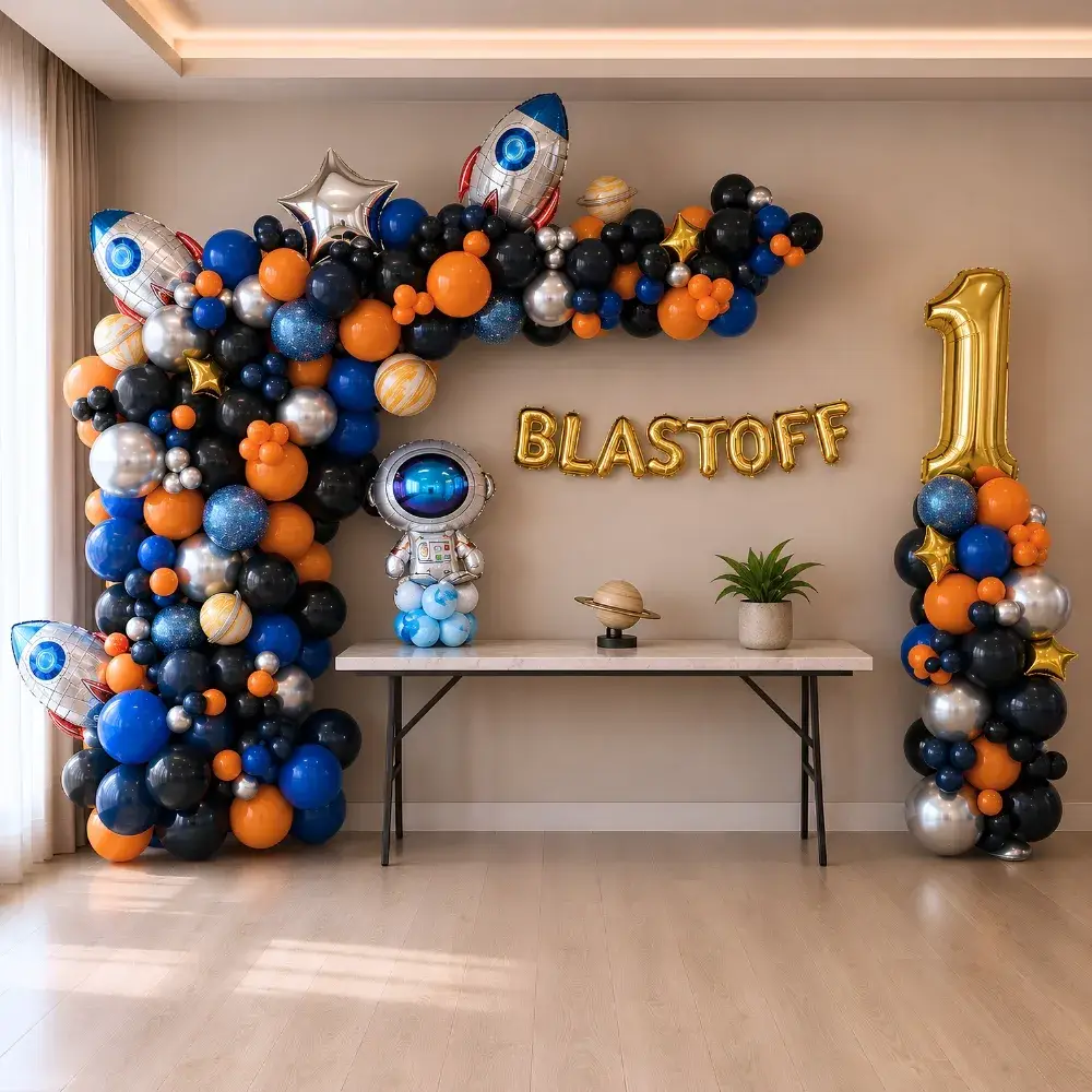 Spaceship Theme Decoration
