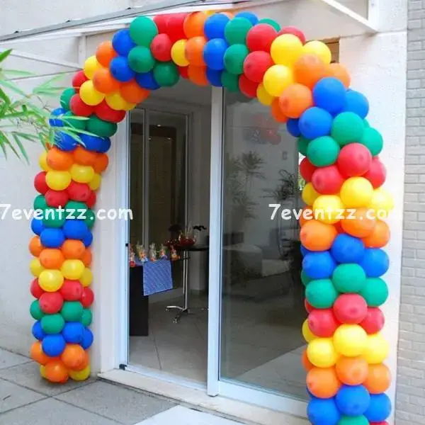 Superhero Theme Stage Decoration with customized round backdrop (7*7 feet) — photo 3