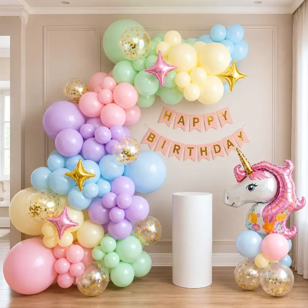 Unicorn Birthday Arch