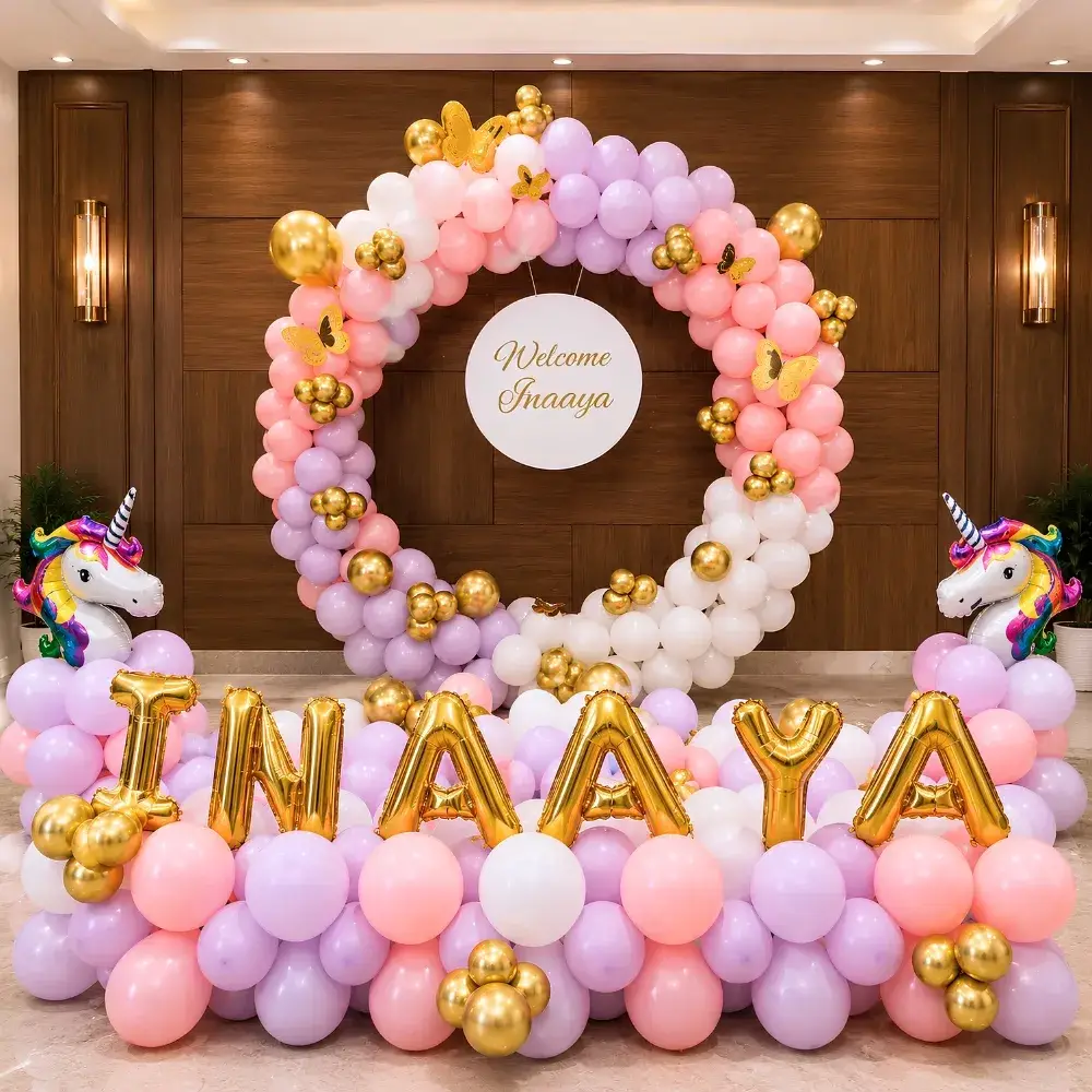 Unicorn Birthday Backdrop