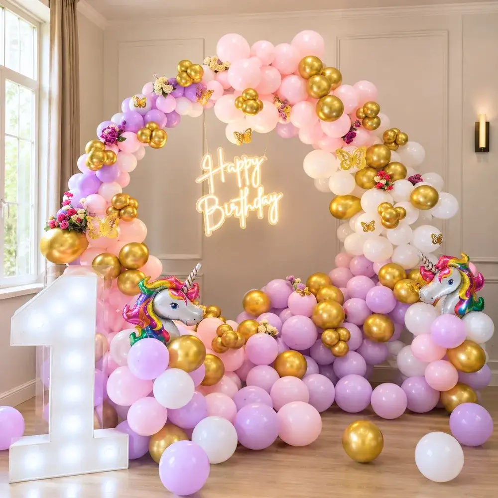 Unicorn Theme Ring Decoration