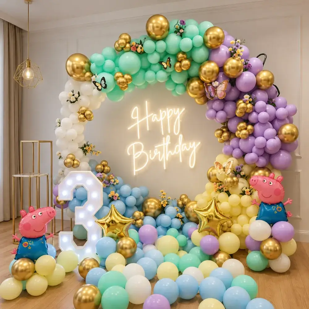 1st Birthday Stage Decoration