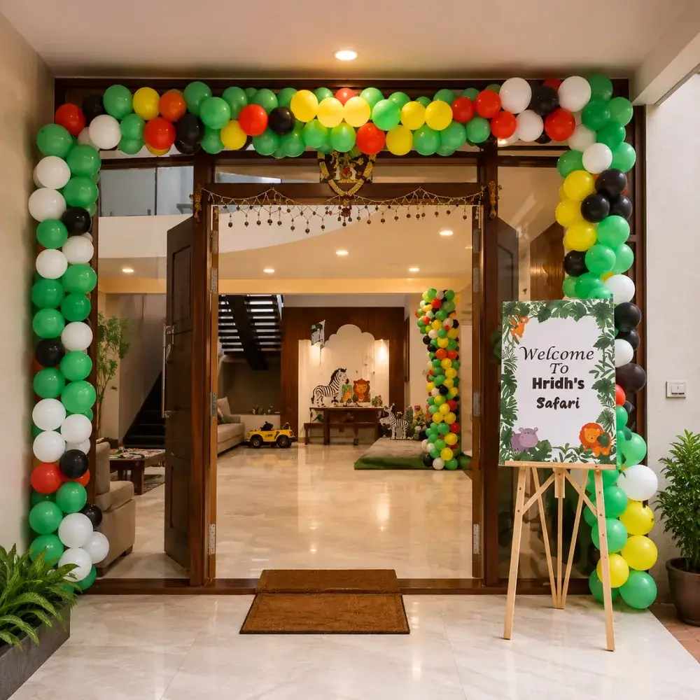 Wild One Theme Stage Decoration with customized backdrop with stand (8*12 feet) — photo 2
