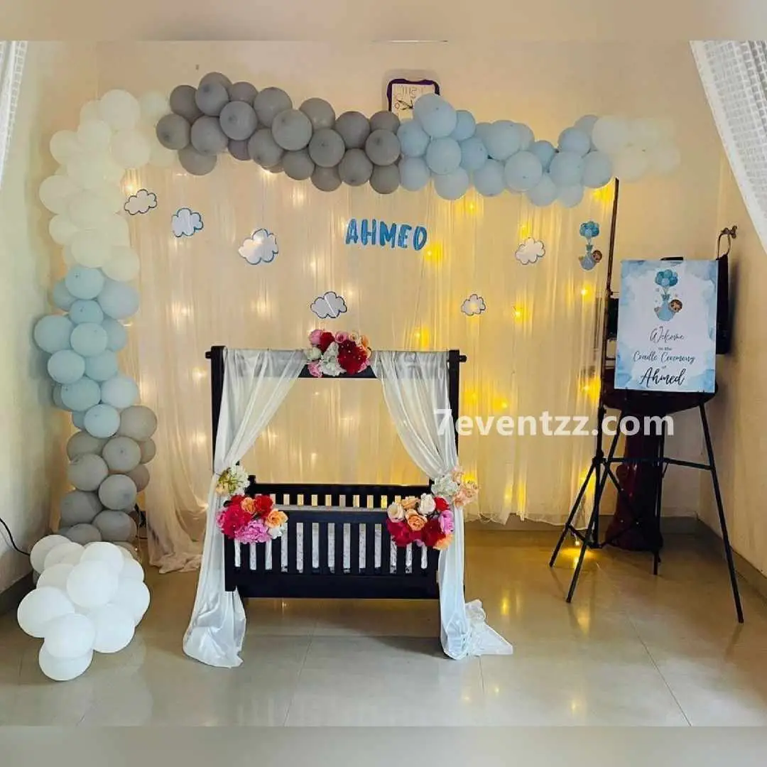 Cradle Ceremony Home Decoration