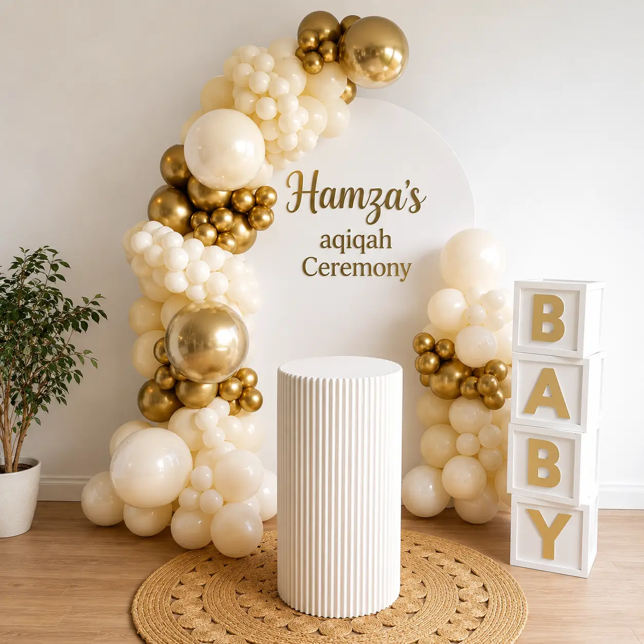 Premium Aqiqah Ceremony Decoration