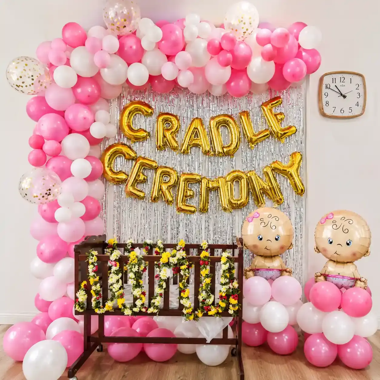 Cradle Balloon Arch Decoration