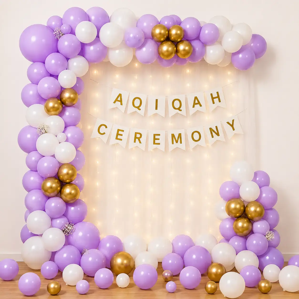 Islamic Aqiqah  Decoration at Home