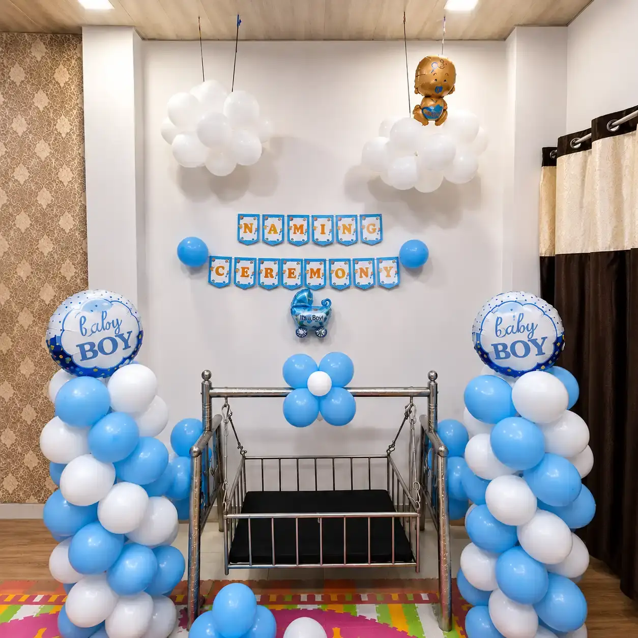 Naming Ceremony Balloon Setup