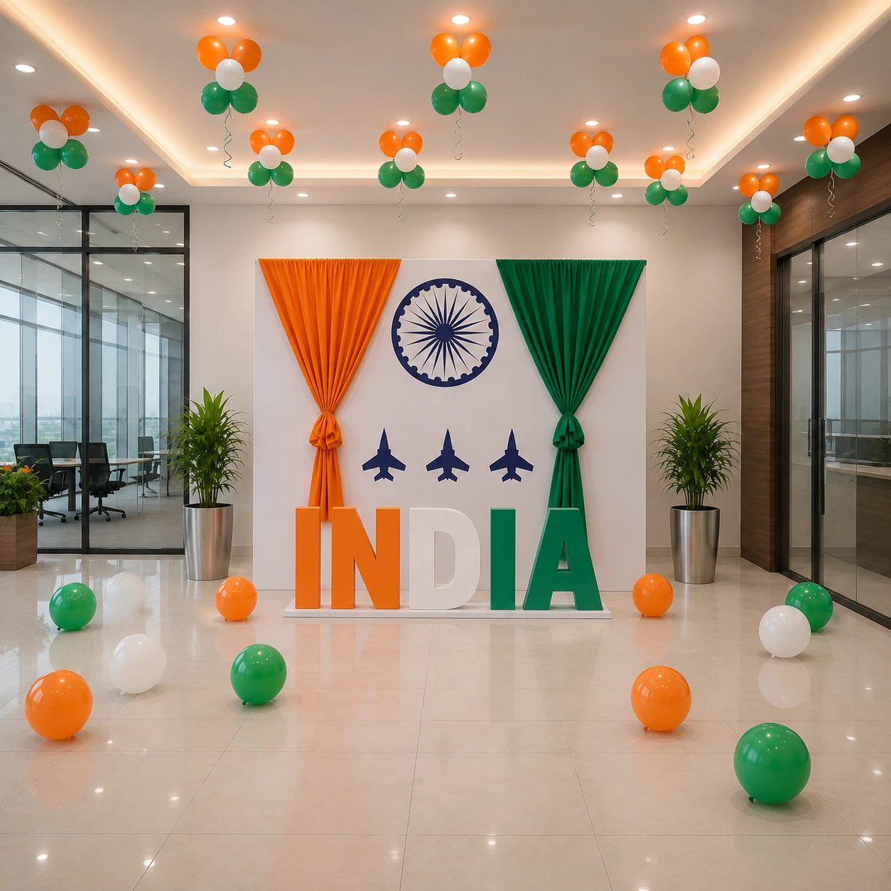 Premium Independence Day Office Decoration