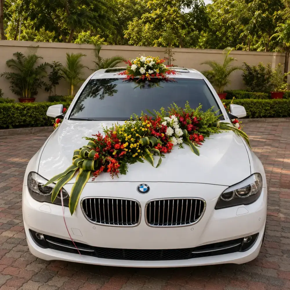 Car Decoration For Wedding
