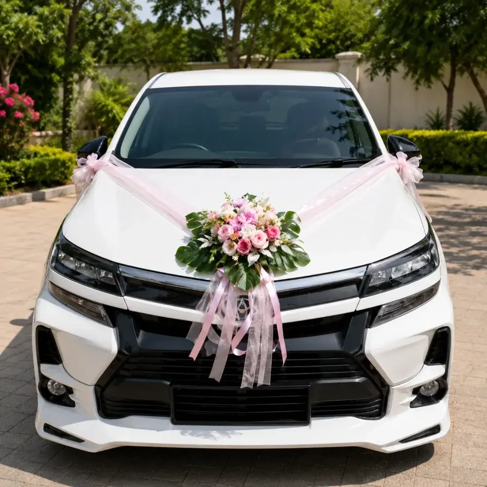 Groom Wedding Car Decor
