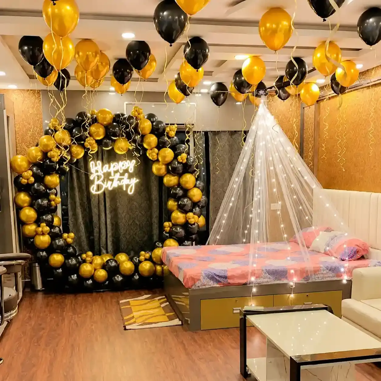 Canopy Ring Room Setup