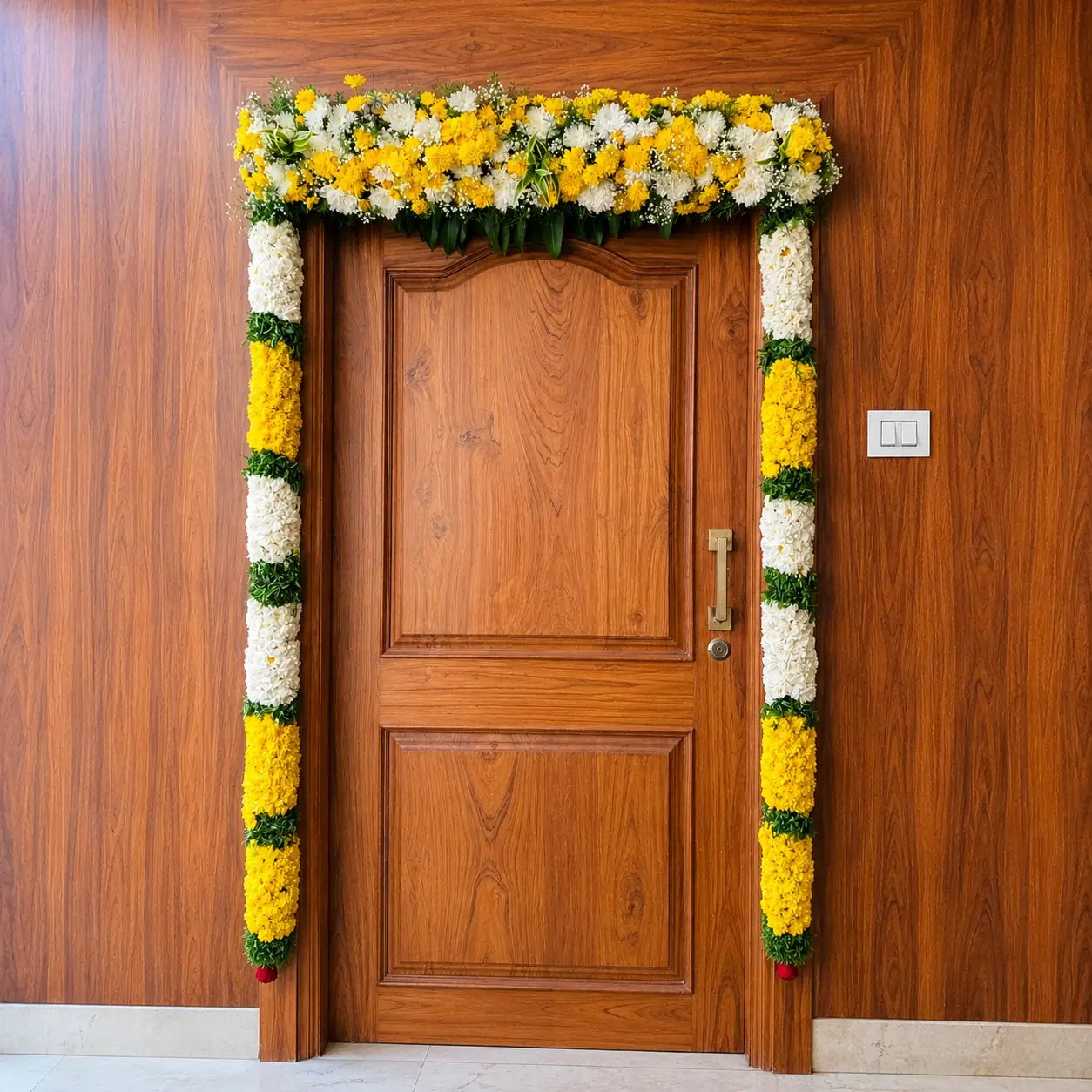 Flower Gate Decoration for Griha Pravesh