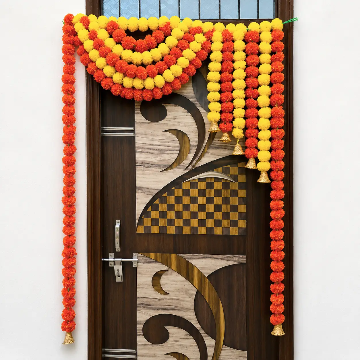 Marigold Flower Gate Decoration