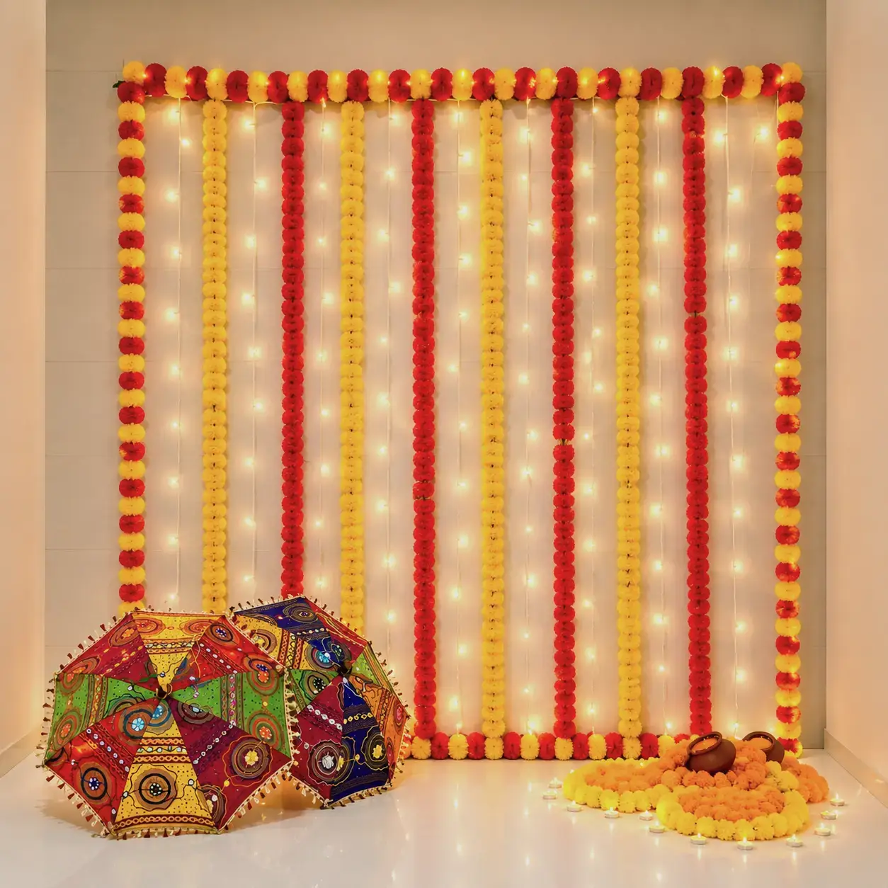 Flower Background Decoration