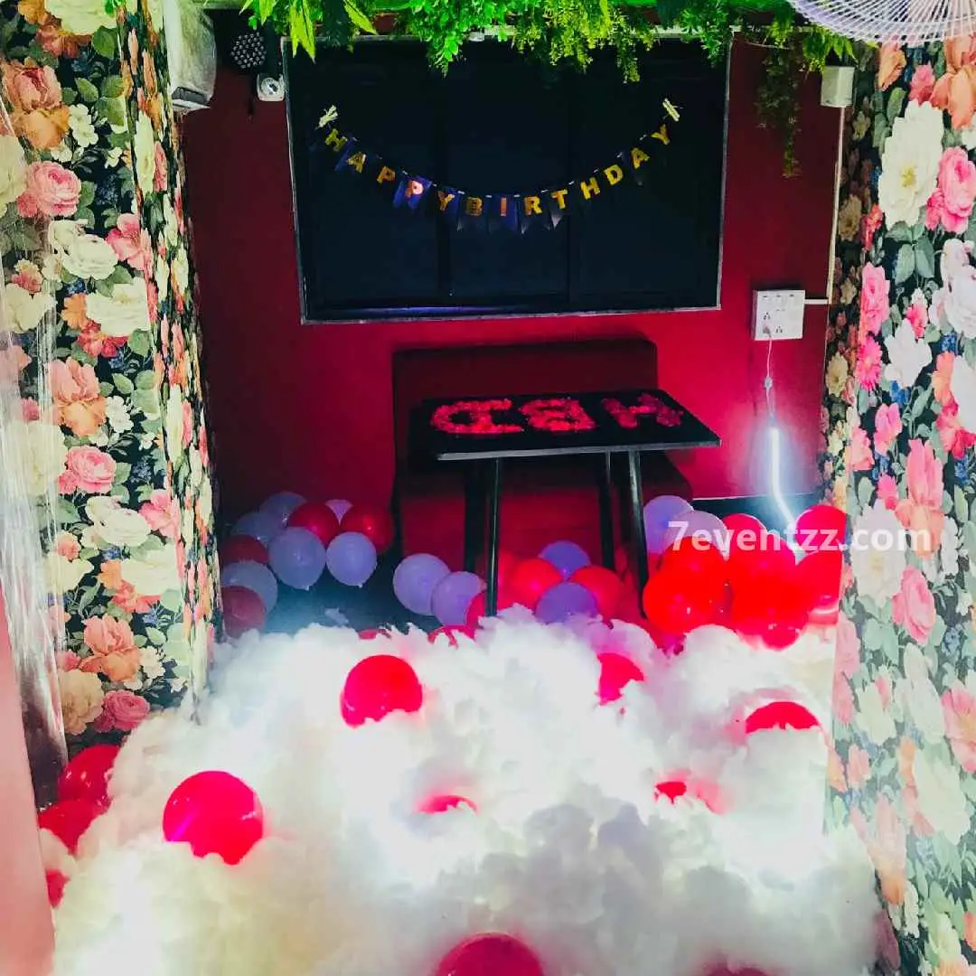 Romantic Dinner Setup