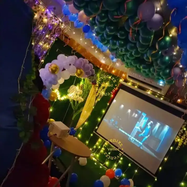 Cozy Movie and Dinner Moments Candle Light Dinner decoration with location - navrangpura — photo 2