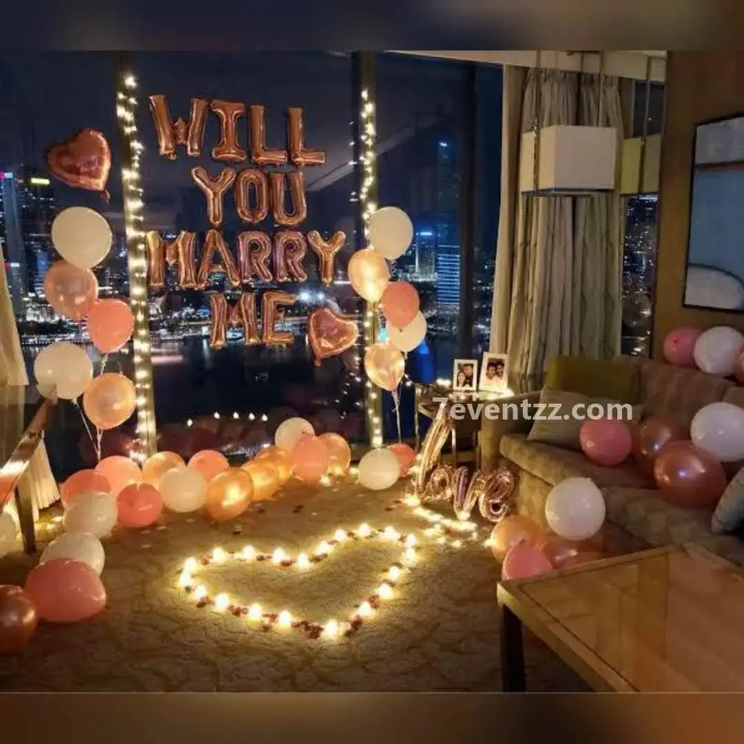 Surprise Proposal Decoration