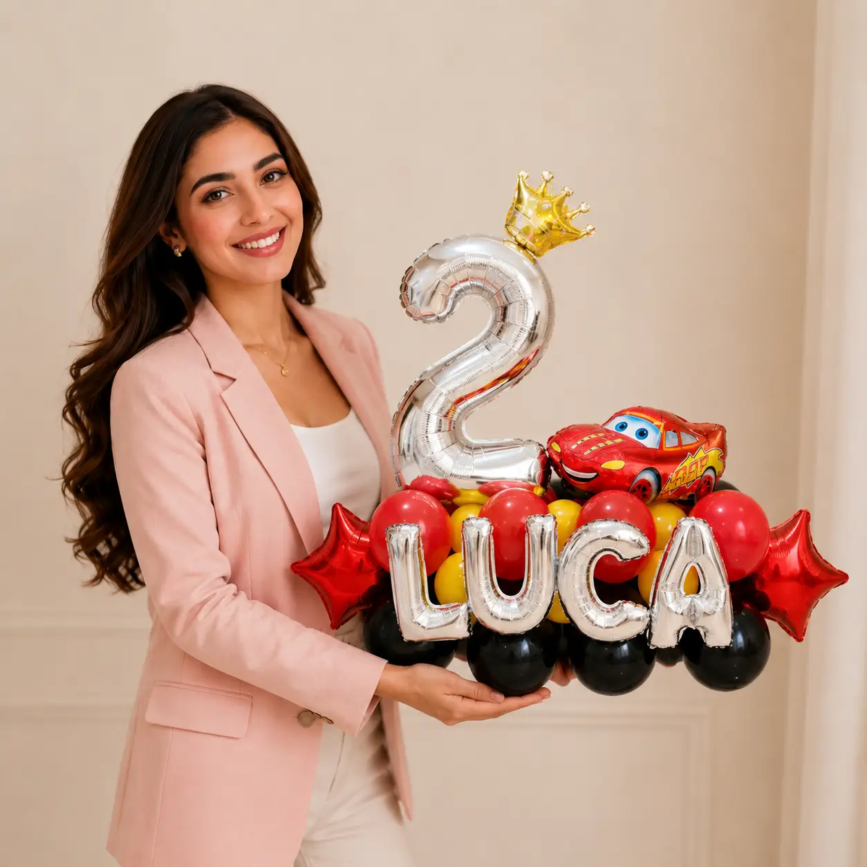 Car Theme Balloon Bouquet — photo 2