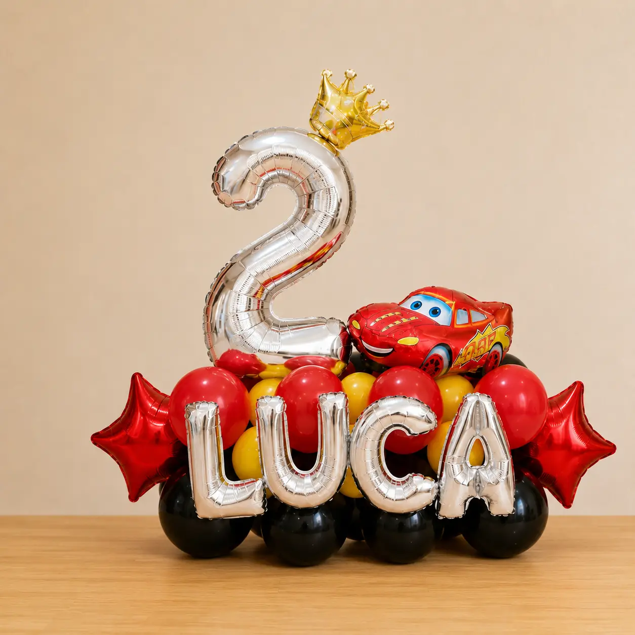 Car Theme Balloon Bouquet