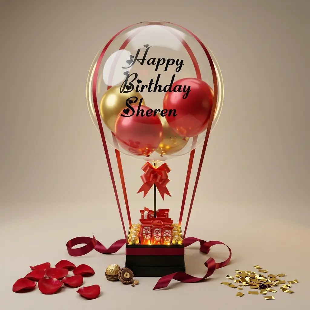 Kitkat Balloon Bouquet